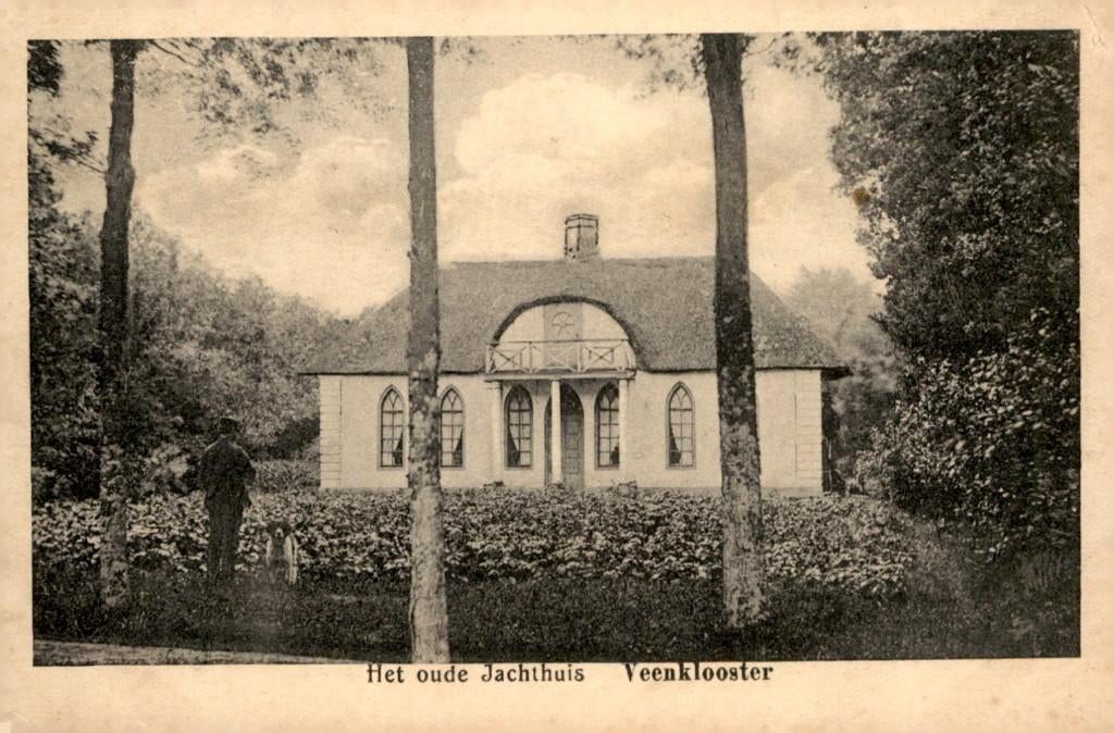 Veenklooster Het oude Jachthuis # 105, Verzenden, 1920 tot 1940, Gelopen, Friesland