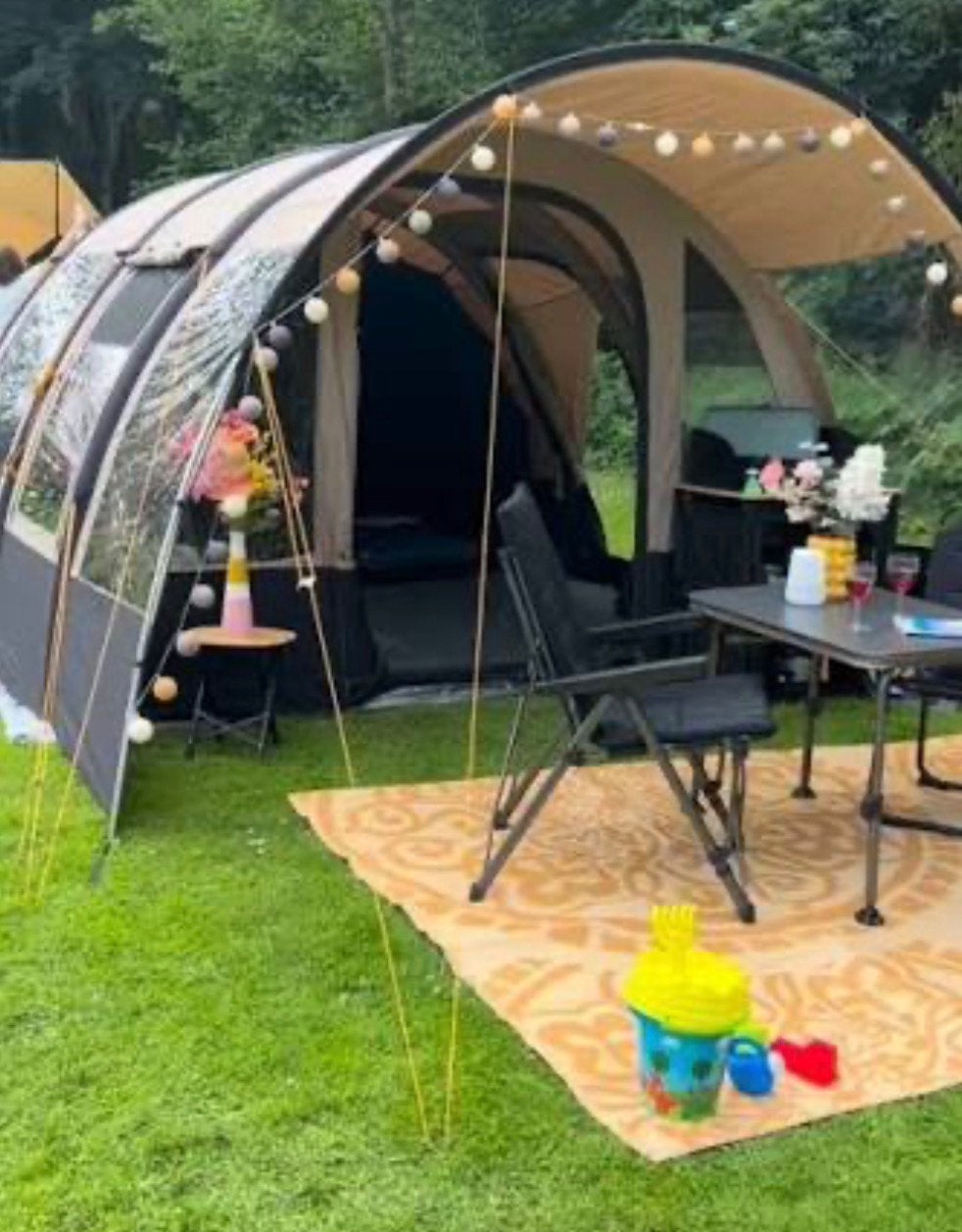 Redwood Poplar 400 Air TC 2.0 NIEUW kampeer tent 5 persoons, Ophalen, Nieuw, Tot en met 5