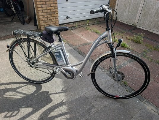 Flyer T8 Comfort elektrische fiets incl. 2 accu's, Minder dan 47 cm, Ophalen, Gebruikt, Overige merken