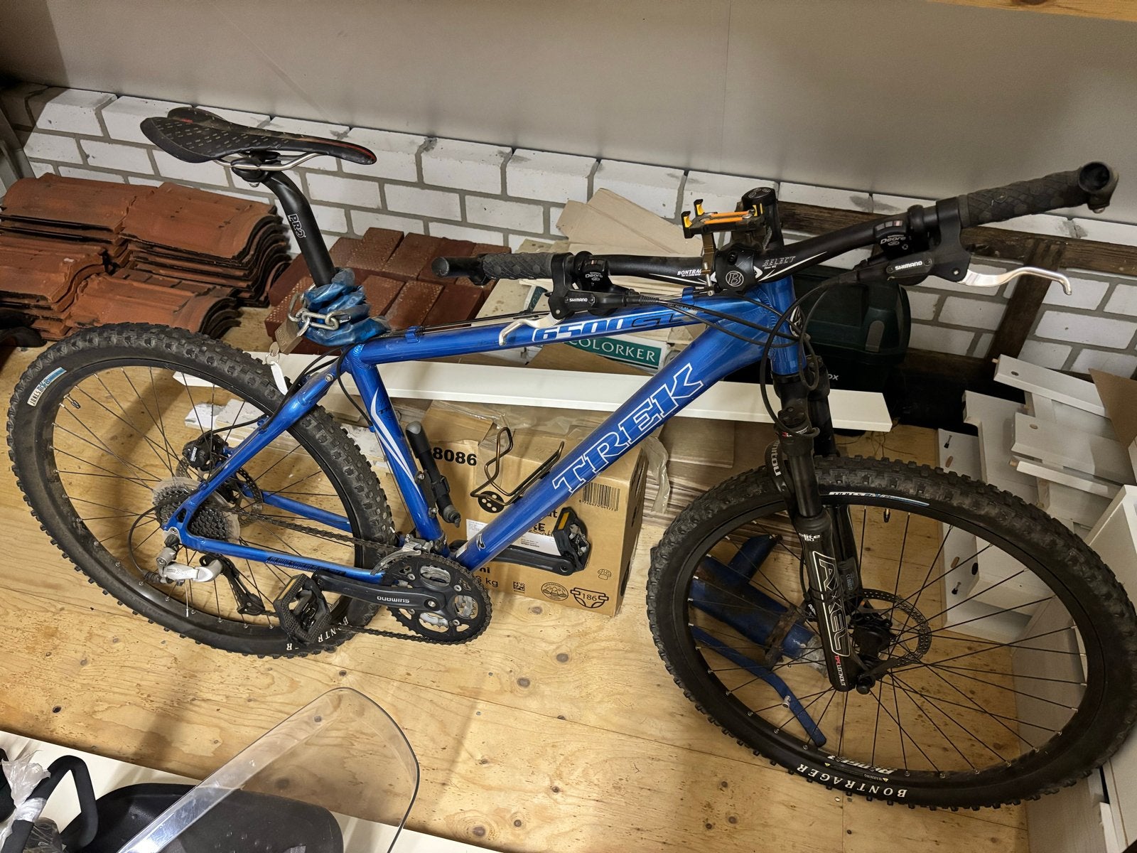 Trek mountainbike, schijfremmen, Shimano Deore XT, Fietsen en Brommers, Fietsen | Mountainbikes en ATB, Ophalen, Gebruikt, Hardtail
