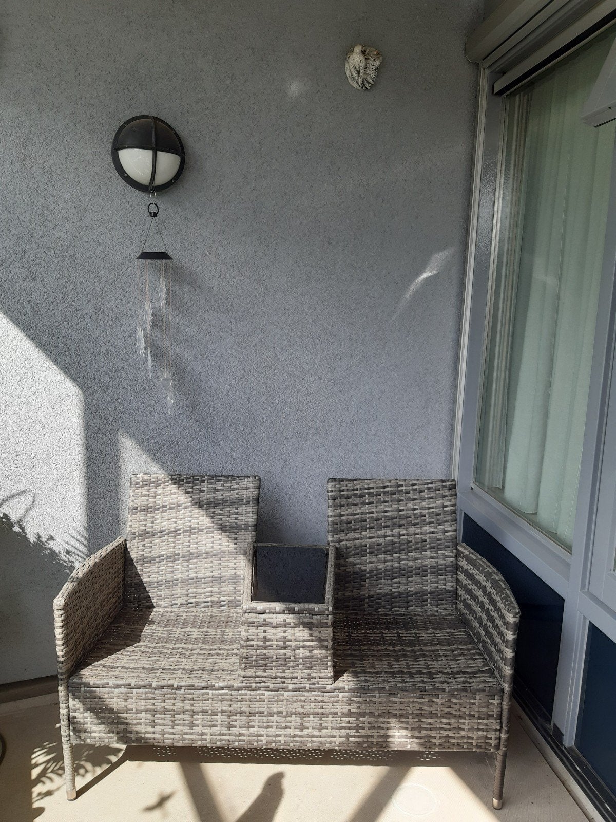 duo bankje., Tuin en Terras, Tuinsets en Loungesets, Ophalen, Zo goed als nieuw