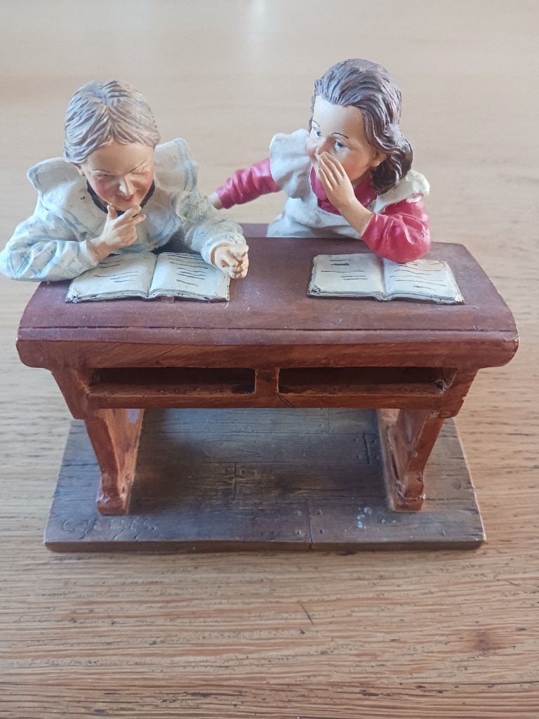 ot en sien beeldje meisjes in de klas, Ophalen of Verzenden, Gebruikt, Mens