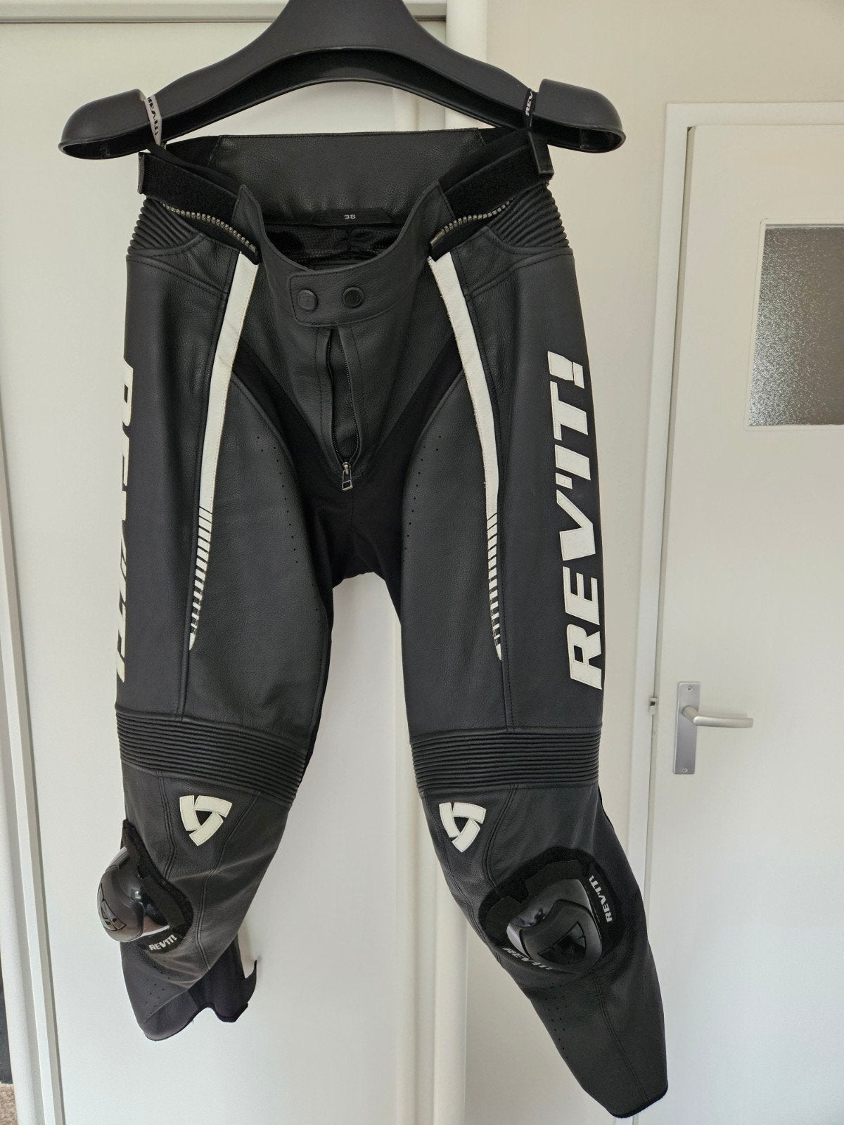 Rev'it leren motorbroek maat 38, Nieuw met kaartje, Broek | leer, Heren, Ophalen of Verzenden