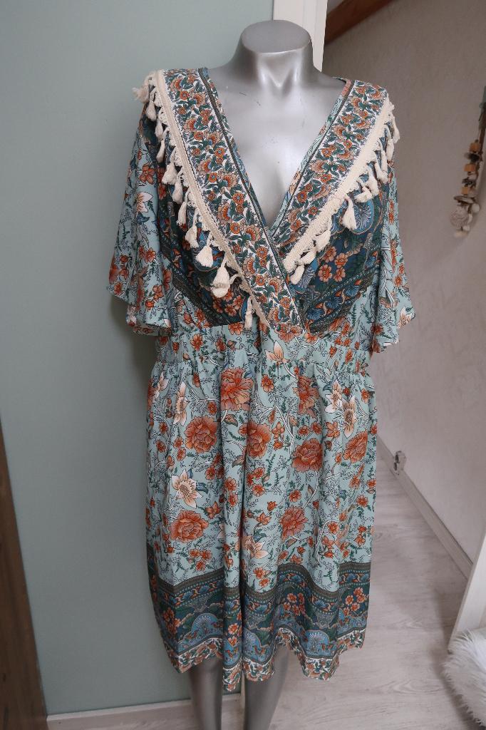 geweldig ibiza look tuniek 2xl, Kleding | Dames, Grote Maten, Overige kleuren, Blouse of Tuniek, Ophalen of Verzenden, Zo goed als nieuw