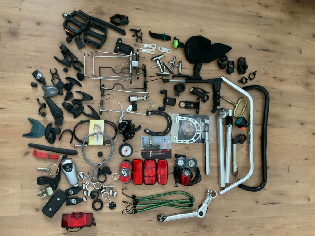 Alle fietsspullen, Fietsen en Brommers, Fietsaccessoires | Overige Fietsaccessoires, Ophalen of Verzenden