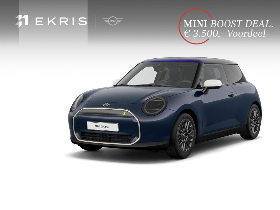 MINI Cooper SE Favoured Trim | Pakket M, Stoelverwarming, Stof, Mini Electric, 218 pk