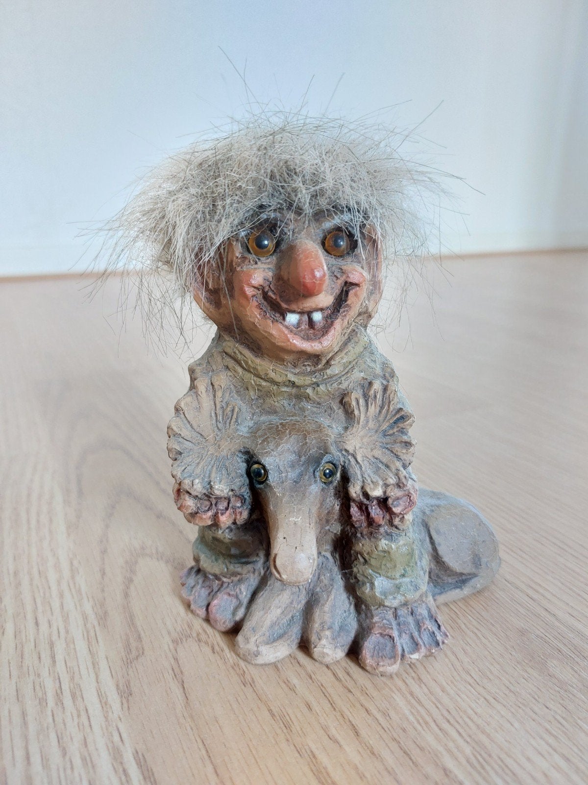 Originele Nyform Trol Noorwegen - Handgeschilderd, Verzenden, Gebruikt