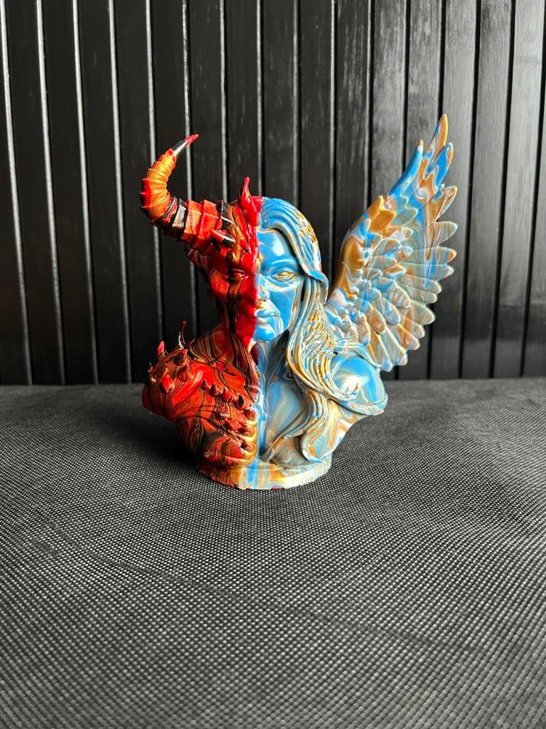 Devil and Angel Beeldje, Verzamelen, Beelden en Beeldjes, Ophalen of Verzenden, Zo goed als nieuw