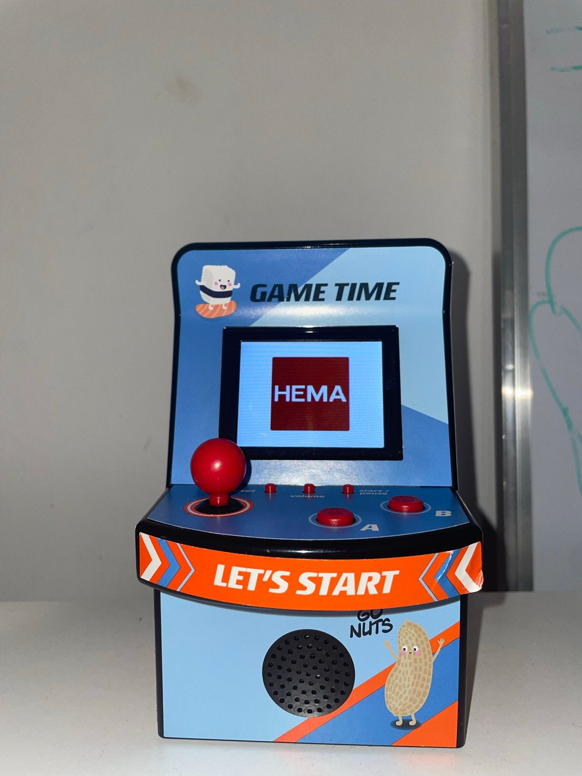 HEMA Mini Arcade Game Time - Go Nuts, Ophalen, Overige merken, Zo goed als nieuw