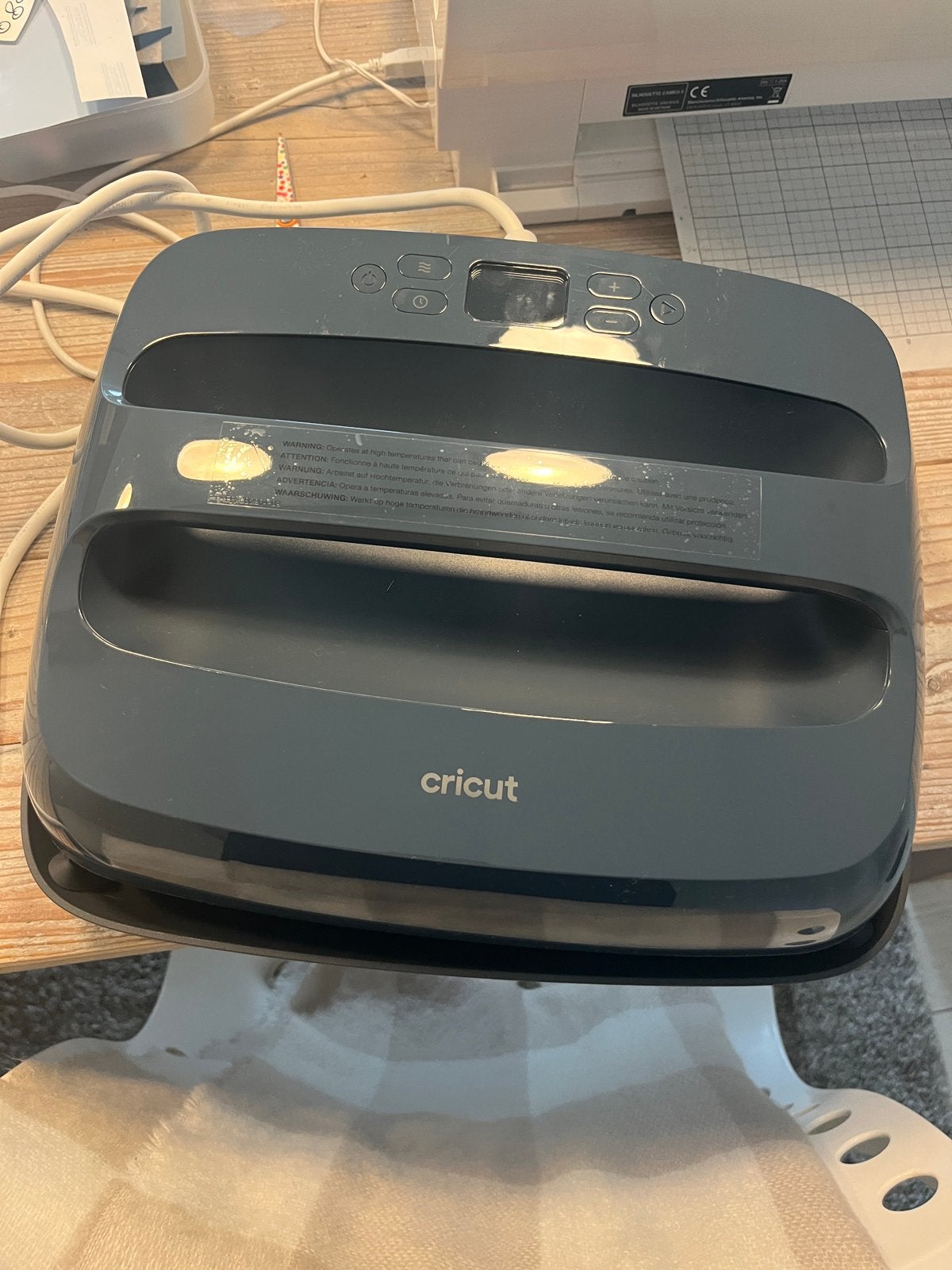 Cricut EasyPress SE 30x25 met mat - Nieuw met garantie, Ophalen, Nieuw, Machine, Grijs