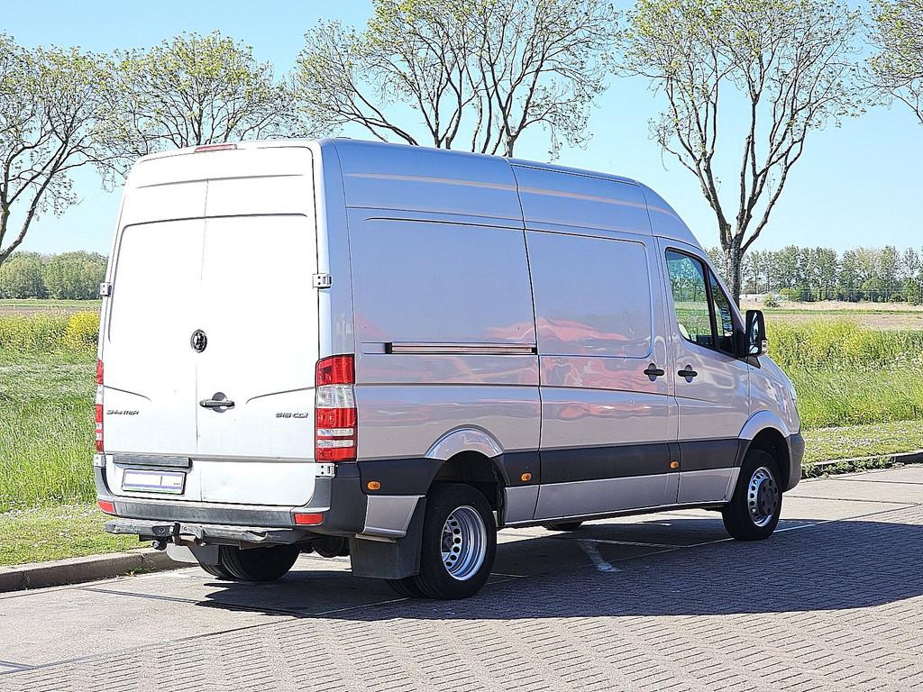 MERCEDES-BENZ SPRINTER 516 l2h2 dubbellucht ac!, Auto's, Euro 5, Gebruikt, Mercedes-Benz, Bedrijf