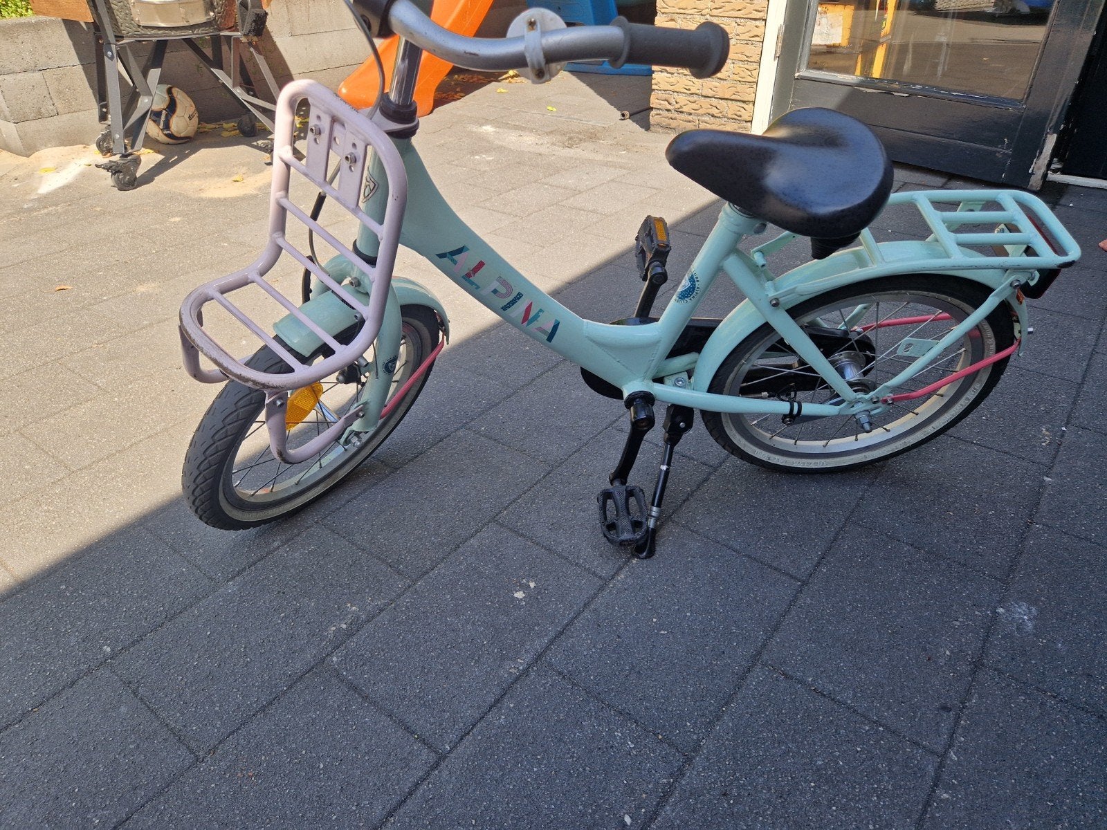 Meisjesfiets., Ophalen of Verzenden, Gebruikt, Minder dan 16 inch, Alpina