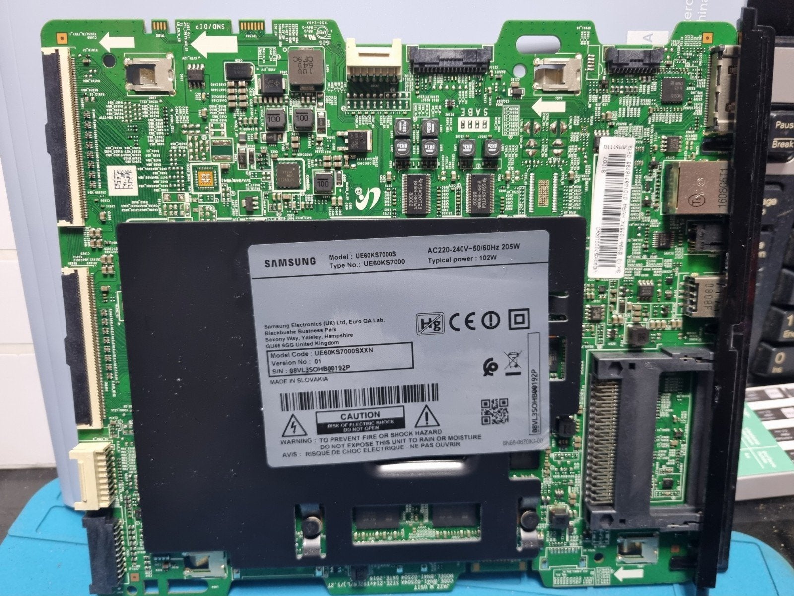Samsung UE60KS7000XXN Main Board (BN94-10757K), Ophalen of Verzenden, Gebruikt