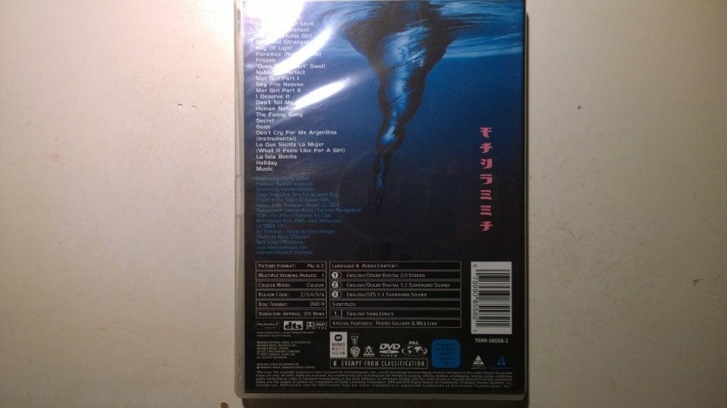 Madonna - Drowned World Tour 2001 (DVD), Cd's en Dvd's, Alle leeftijden, Ophalen of Verzenden, Zo goed als nieuw, Concert