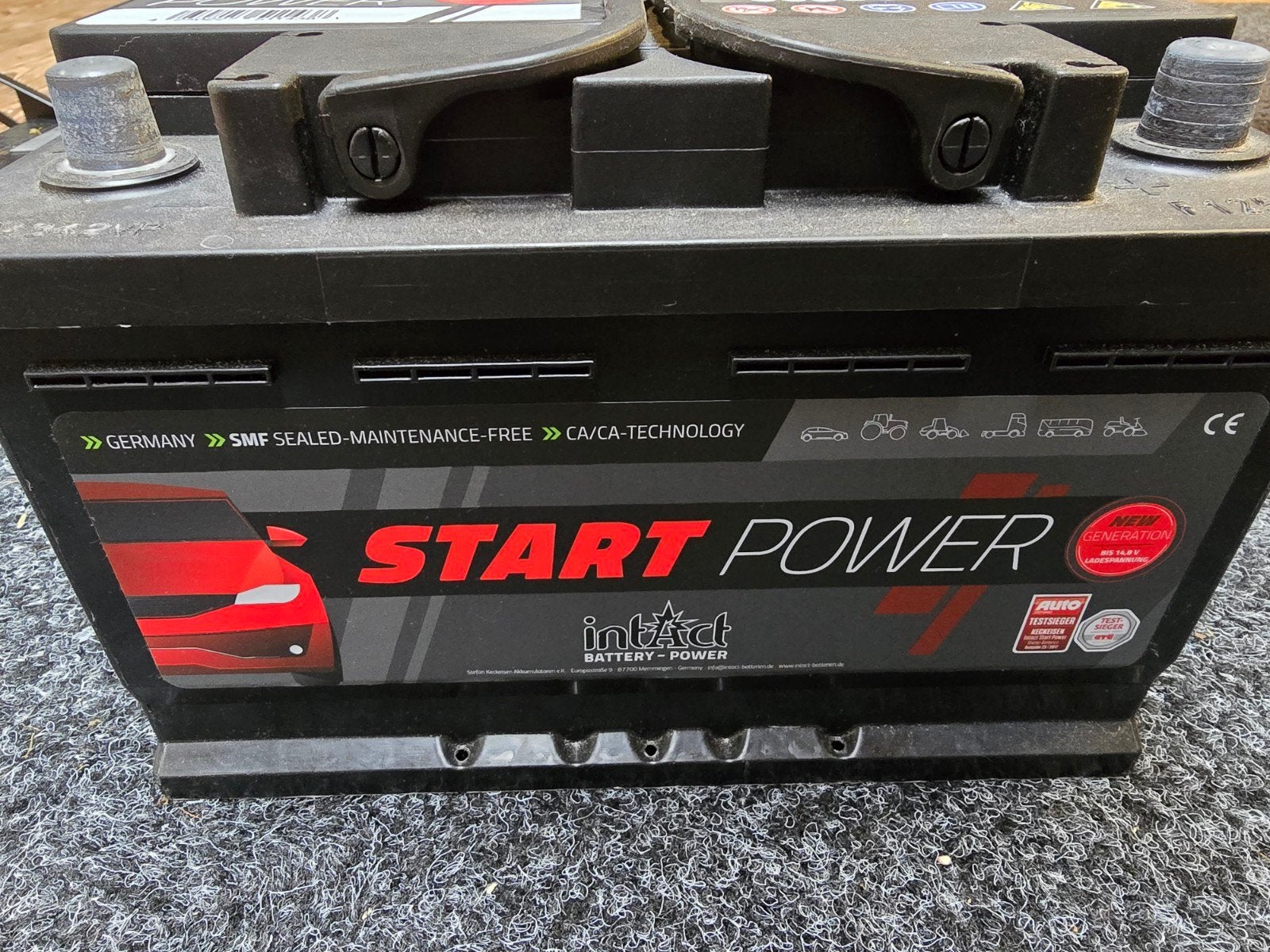 Start Power Auto Accu 12V 71Ah 680A (ongbruikt), Ophalen, Gebruikt, Universele onderdelen