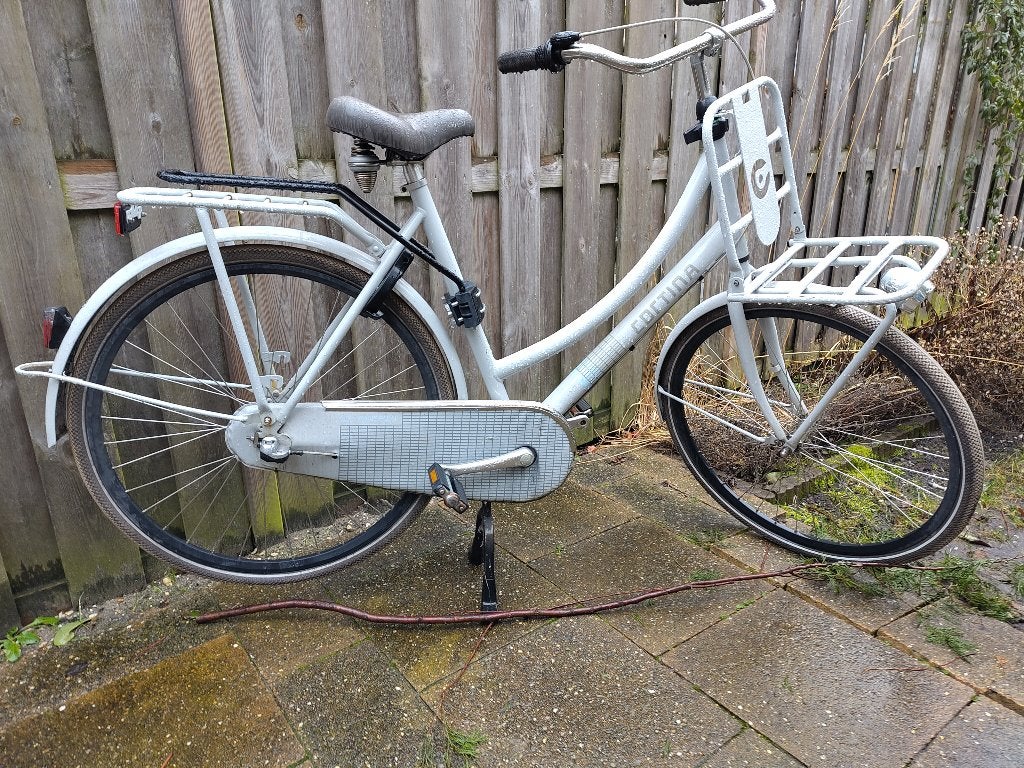 Cortina damesfiets, Fietsen en Brommers, Fietsen | Dames | Damesfietsen, Terugtraprem, Gebruikt, Versnellingen, Ophalen