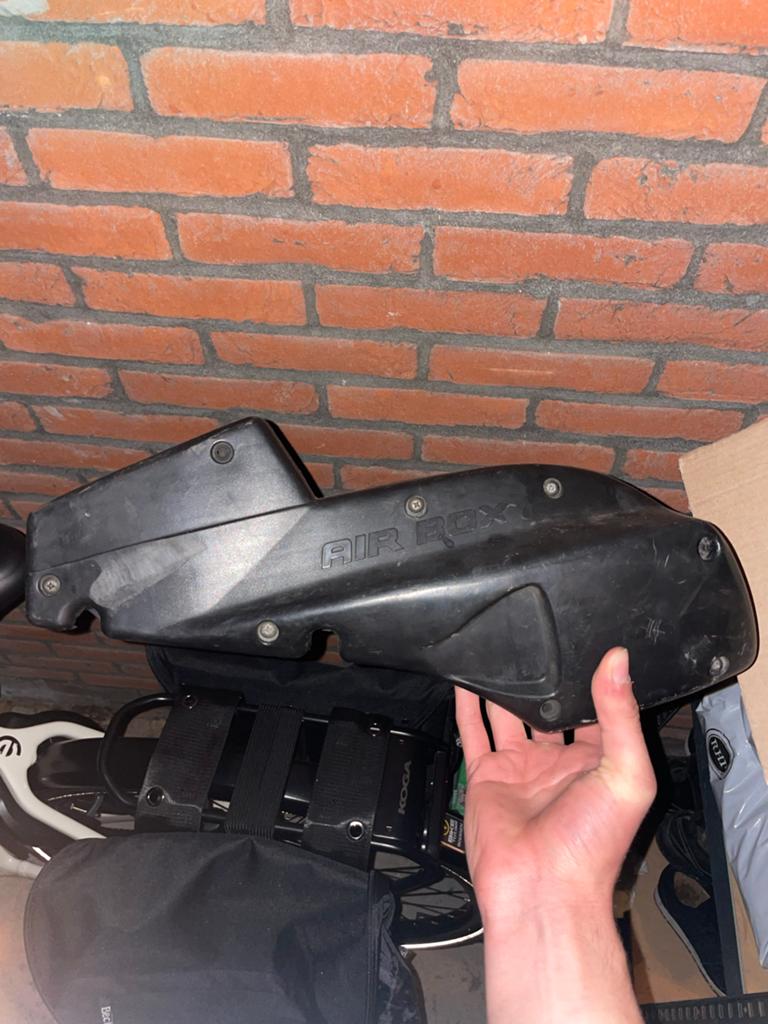 Piaggio 2t luchtfilter 50/70cc, Ophalen of Verzenden, Gebruikt, Overige typen, Piaggio
