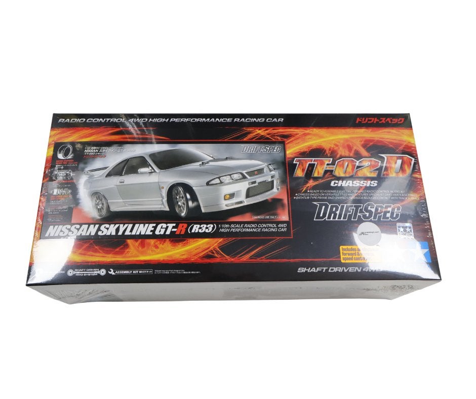 Tamiya 58604 1/10 RC Nissan Skyline GT-R33 1/10, Elektro, Verzenden, Nieuw, Schaal 1:10