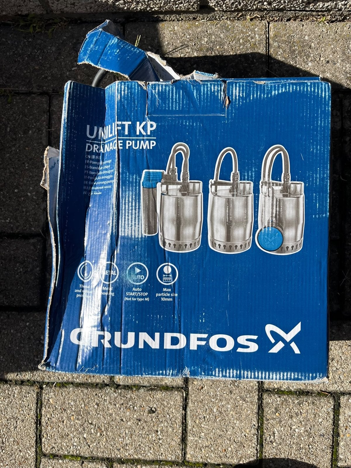 Grundfos Unilift KP 150 Dompelpomp, Ophalen, Dompelpomp