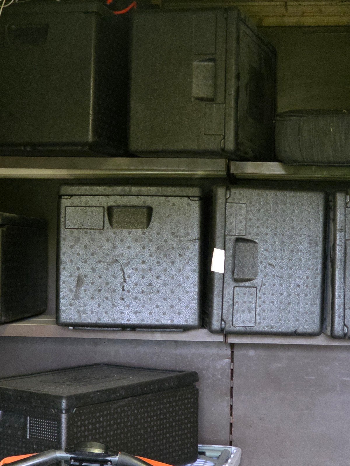 Geïsoleerde transportboxen prijs per stuk ., Ophalen, Gebruikt, Koelelement