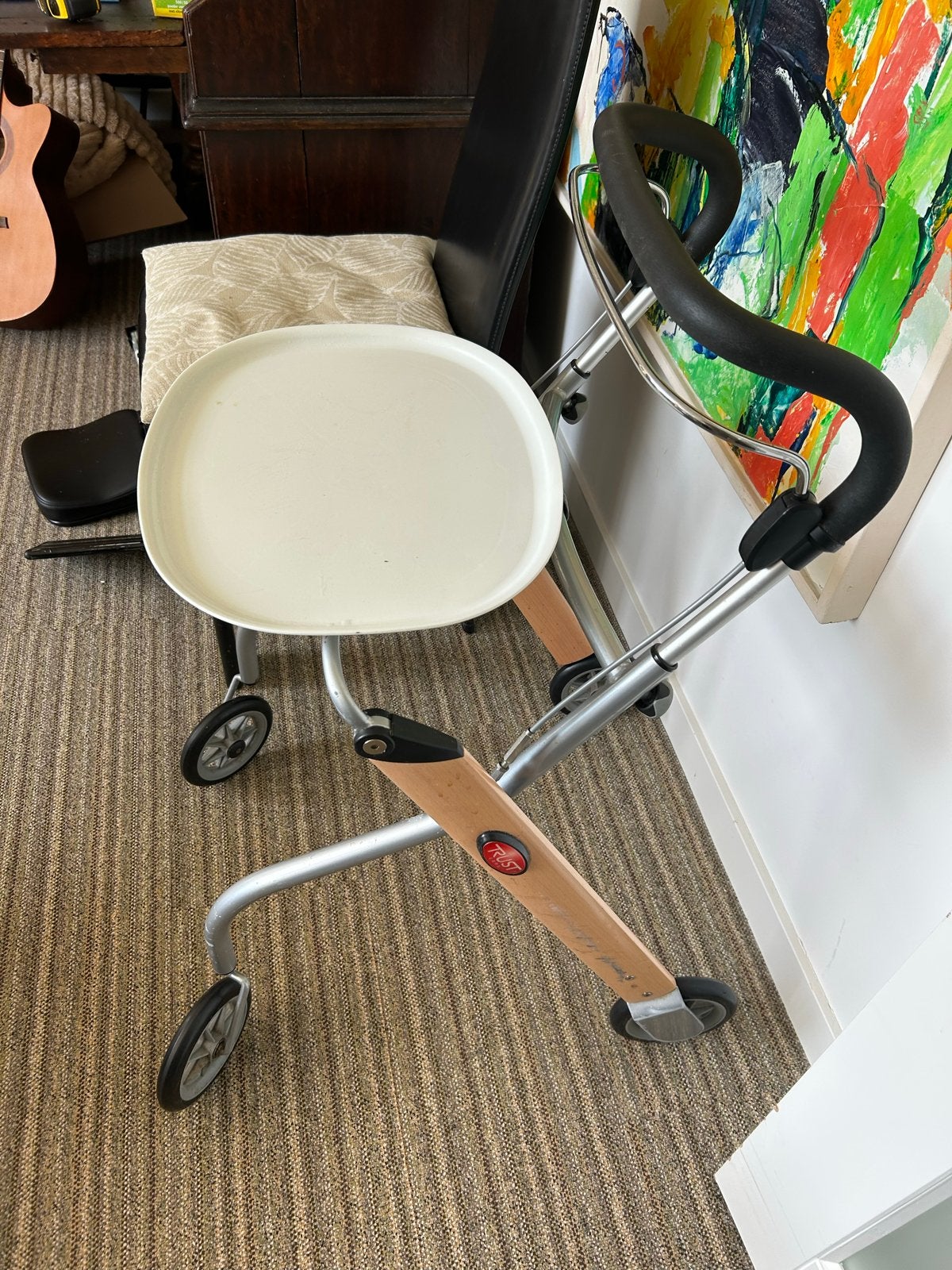 Rollator met dienblad Trust Care, Ophalen, Gebruikt