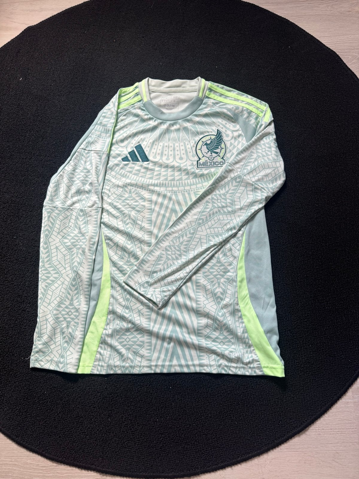 Adidas Mexico Voetbalshirt Lange Mouwen - Maat S, Maat S, Ophalen of Verzenden, Zo goed als nieuw, Shirt