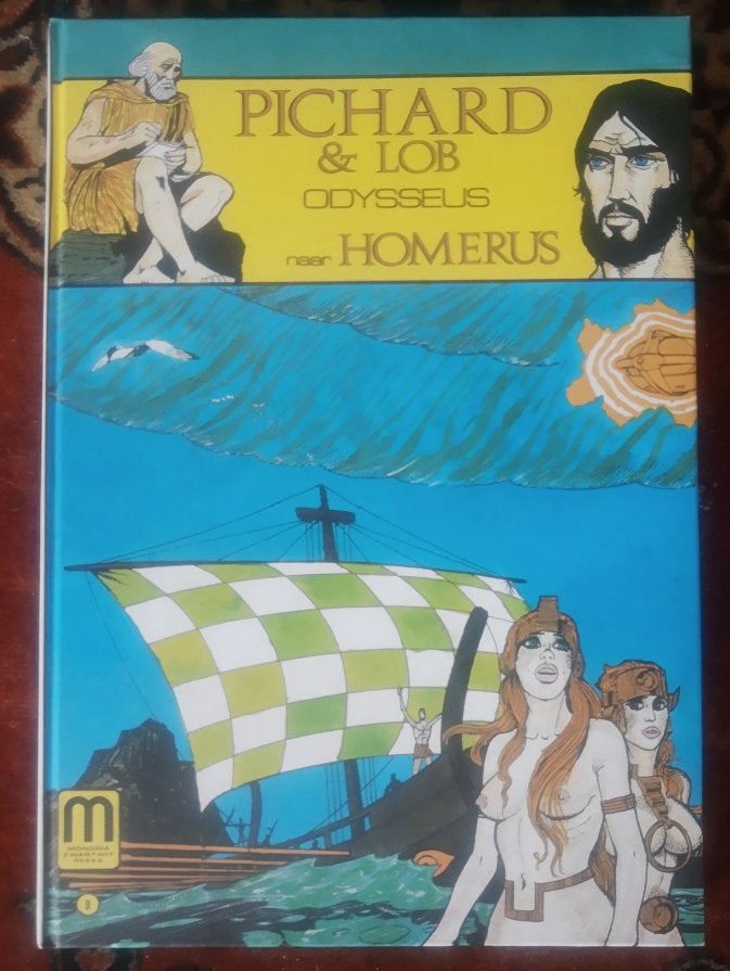Odysseus (De Odyssee) - Pichard / 1e druk 1983 / Hardcover, Boeken, Eén stripboek, Ophalen of Verzenden, Zo goed als nieuw