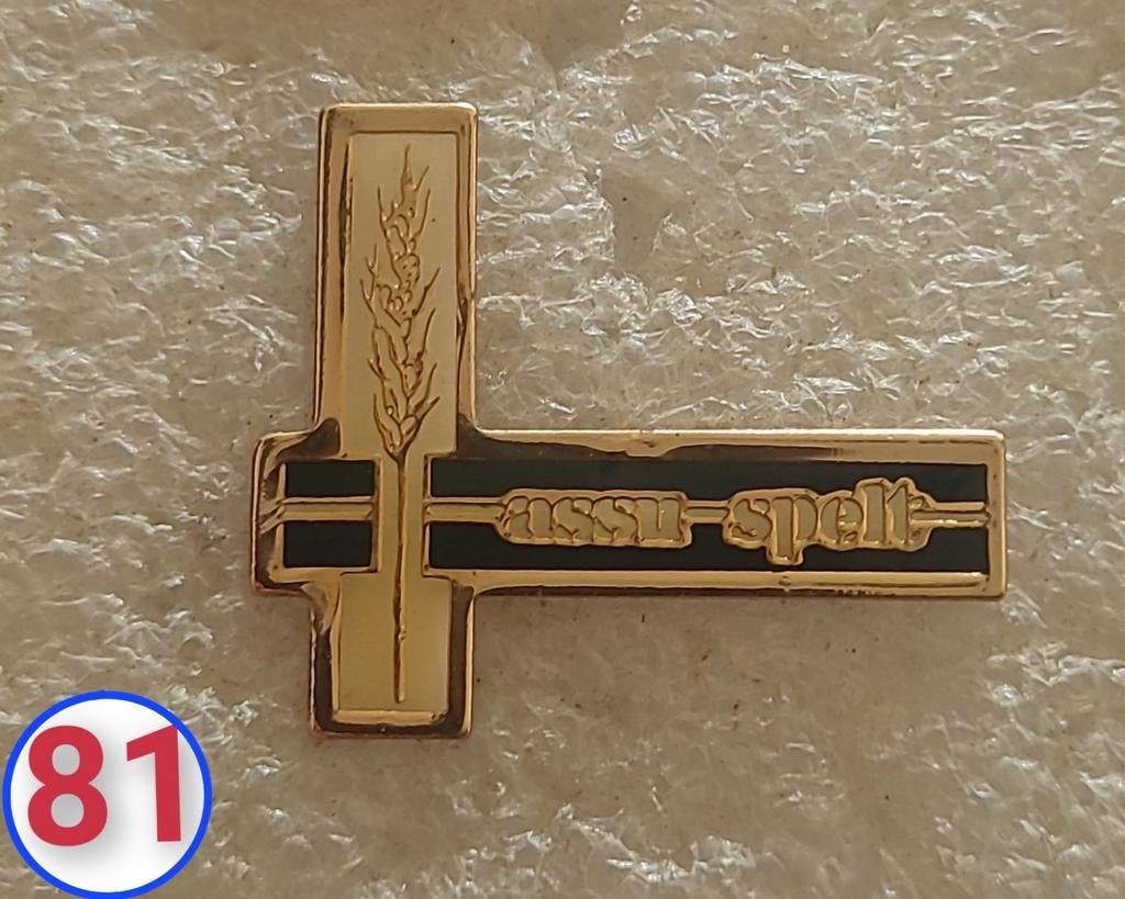 Assu-Spelt pin, Verzenden, Nieuw