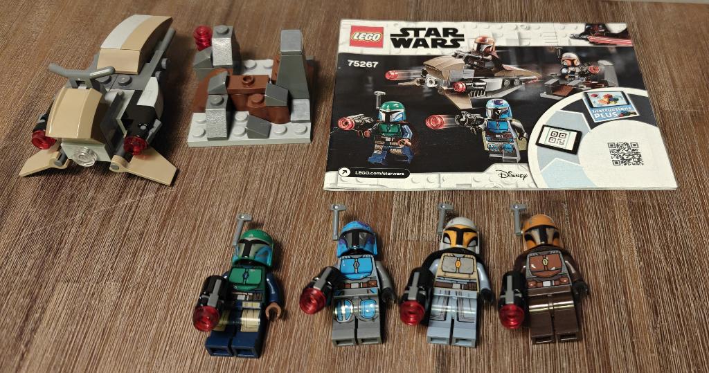 LEGO - Star Wars - Mandalorian Battle Pack 75267, Ophalen of Verzenden, Gebruikt, Complete set, Lego
