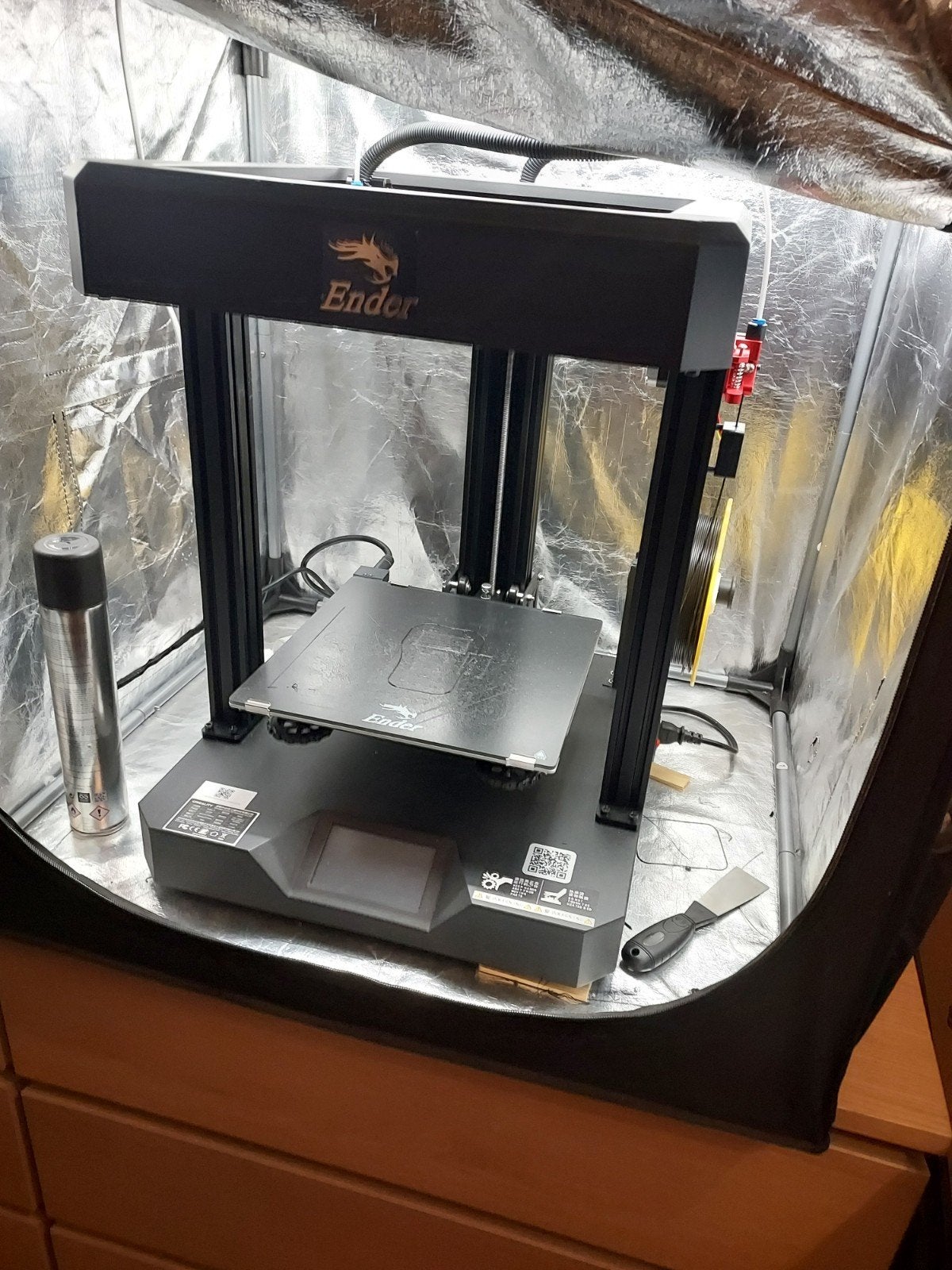3d printer inclusief tent!!, Ophalen, Zo goed als nieuw