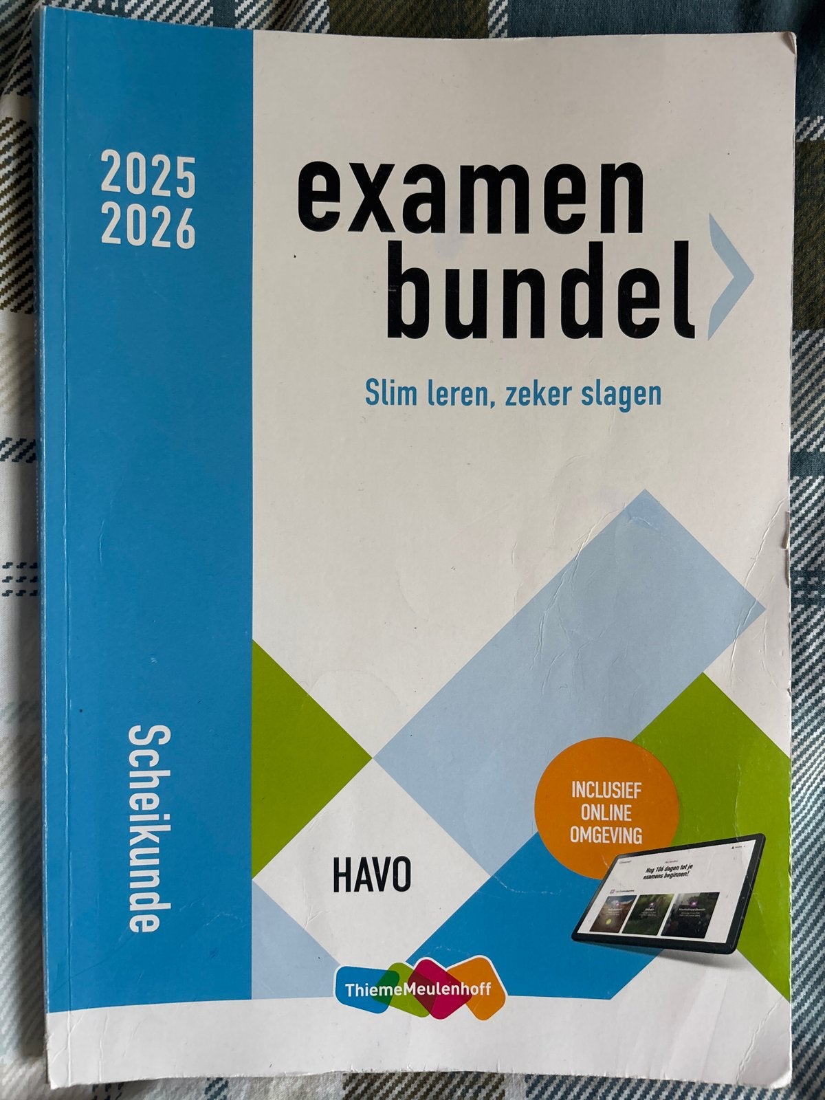 Examenbundel Scheikunde HAVO 2025-2026, Boeken, Ophalen, Zo goed als nieuw, HAVO, Scheikunde