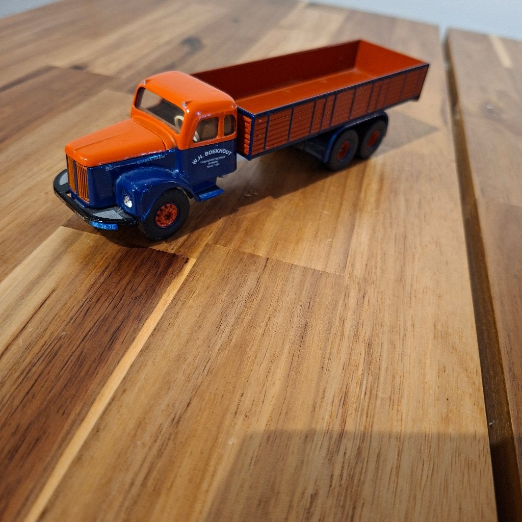 Scania-Vabis W.H. Boekhout bunnik Transport nieuw staat ., Hobby en Vrije tijd, Modelauto's | 1:50, Ophalen of Verzenden, Zo goed als nieuw