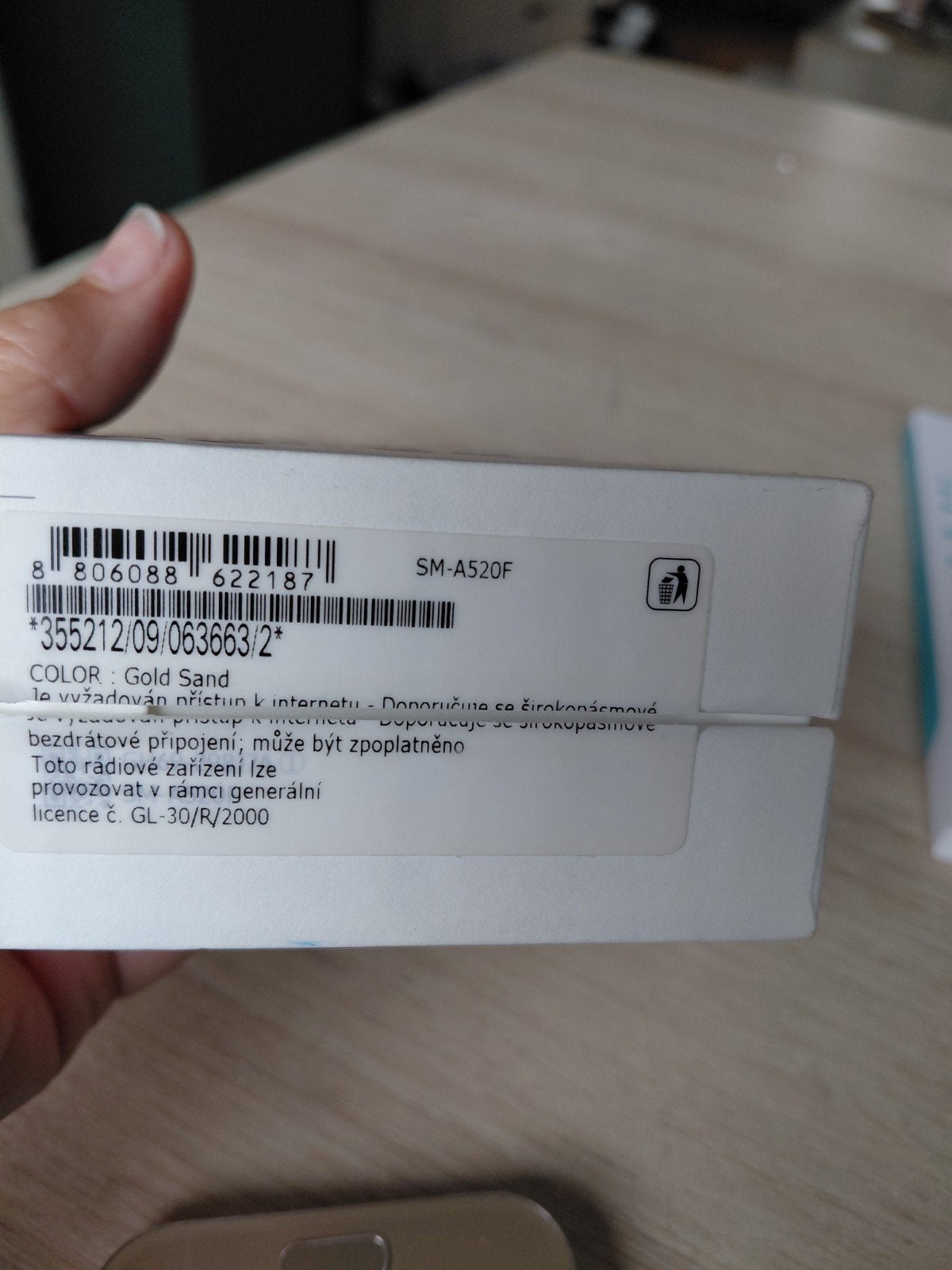 Samsung Galaxy A520F Gold Sand - Zo goed als nieuw, Ophalen, Overige kleuren, Zo goed als nieuw, Zonder simlock