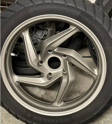 Origineel BMW R1200GS gegoten achterwiel 4.00x17, Ophalen, Gebruikt