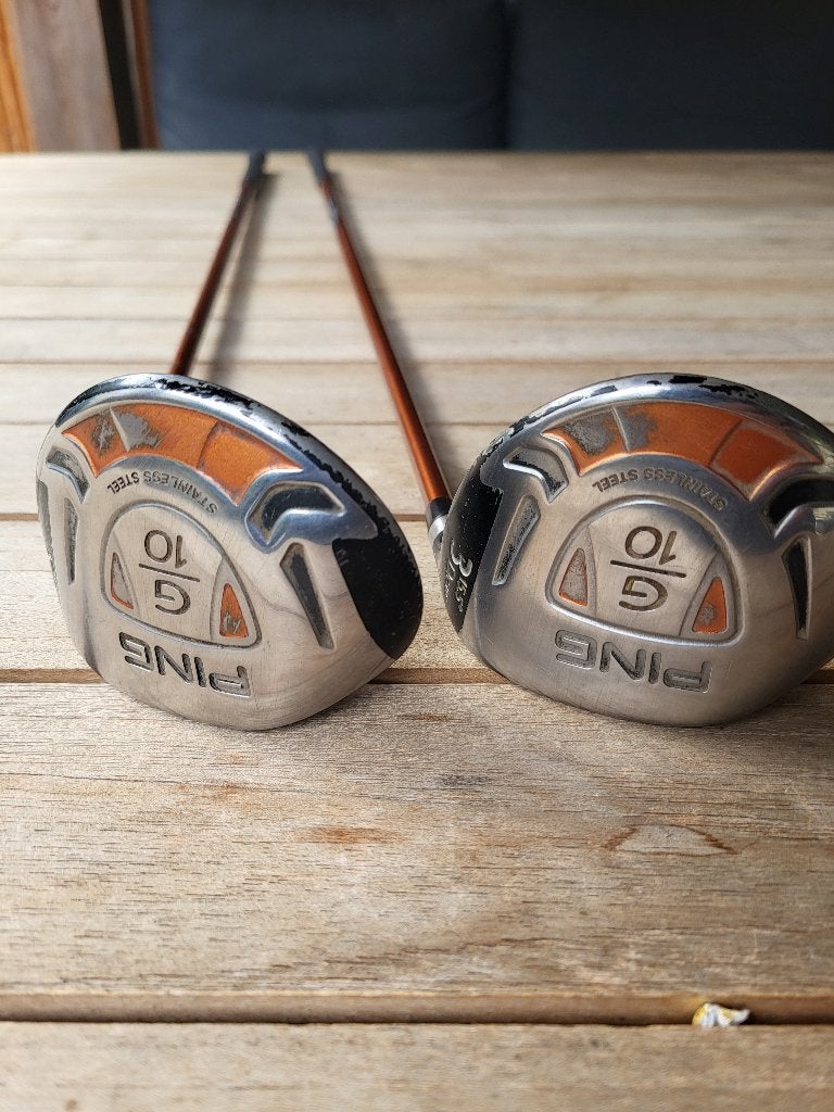 PING G10 Draw houten 3 + 5 – Regular graphite, Sport en Fitness, Ophalen, Gebruikt, Club, Ping