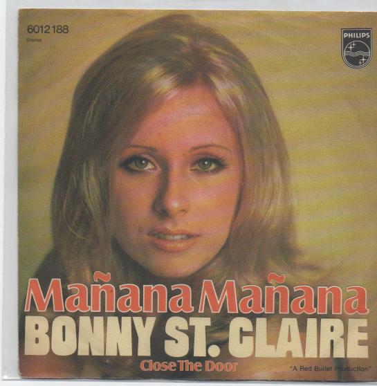 Nederbeat- Bonny St. Claire- Manana, manana, Verzenden, 7 inch, Pop, Fotohoes