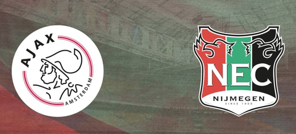 Gezocht ! Ajax NEC tickets 10/10/26, Losse kaart, Drie personen of meer, Oktober