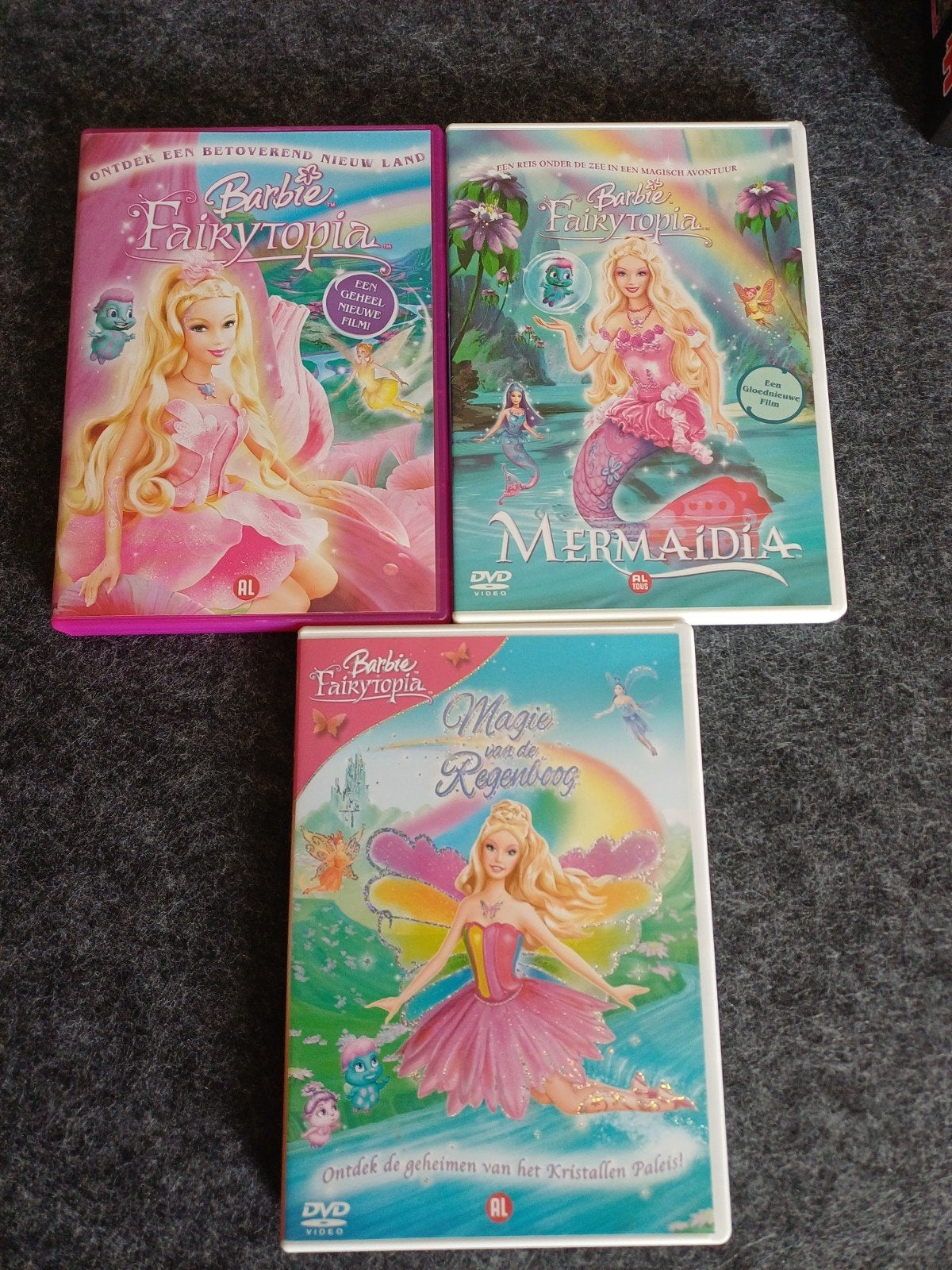 Serie barbie films, Alle leeftijden, Ophalen, Zo goed als nieuw