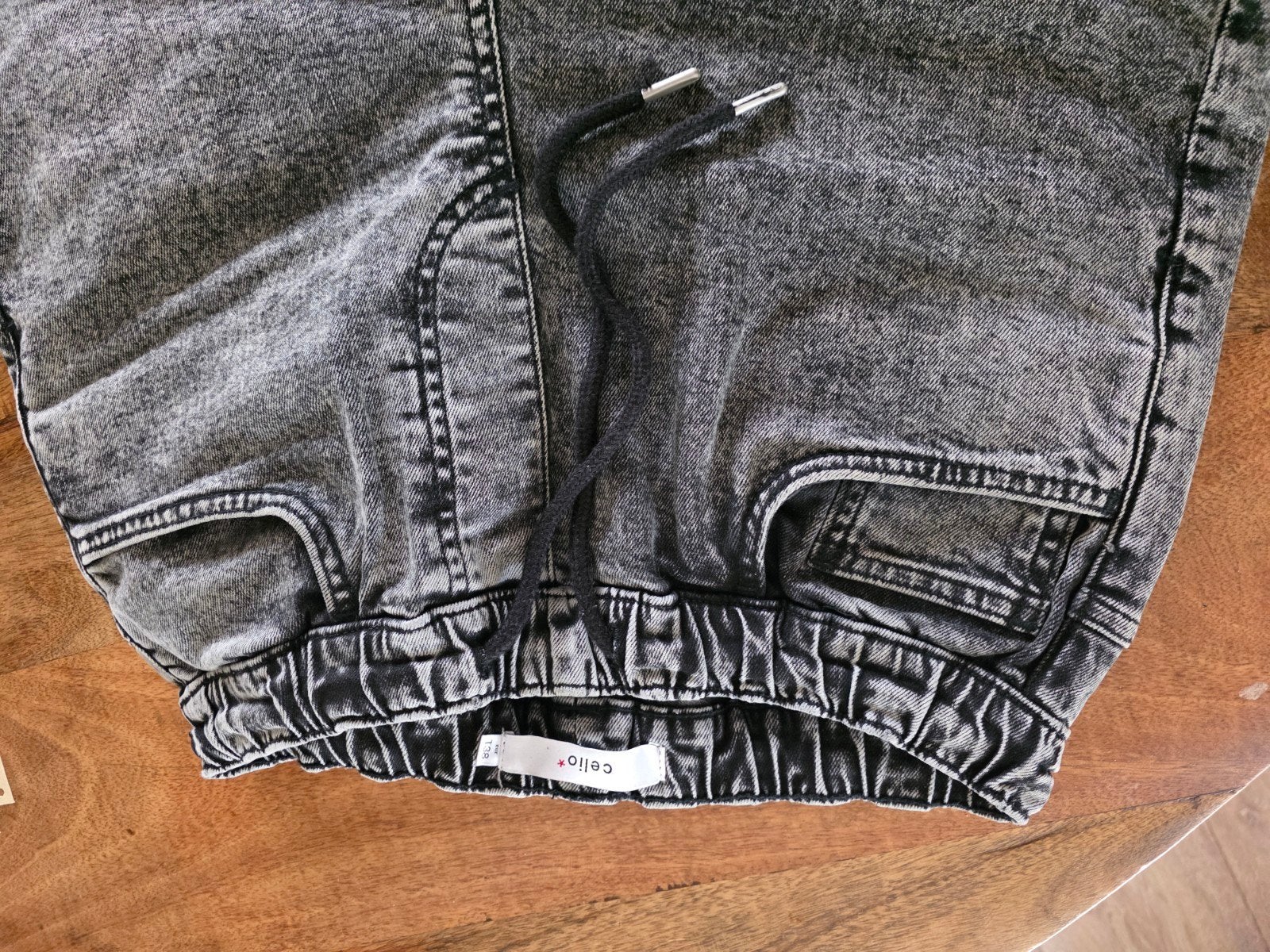 Celio Jogger Jeans - Maat 38 - Zo goed als nieuw, Kleding | Dames, Maat 38/40 (M), Ophalen of Verzenden, Zo goed als nieuw, Grijs