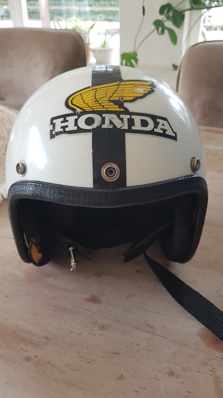 Honda Helm, Fietsen en Brommers, Brommerhelmen, Ophalen, Small