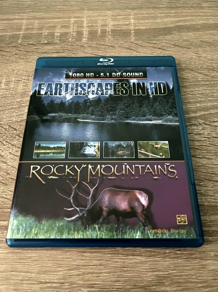 Blu-ray Earthscapes in HD - Rocky Mountains, Cd's en Dvd's, Documentaire, Gebruikt, Documentaire en Educatief, Ophalen of Verzenden