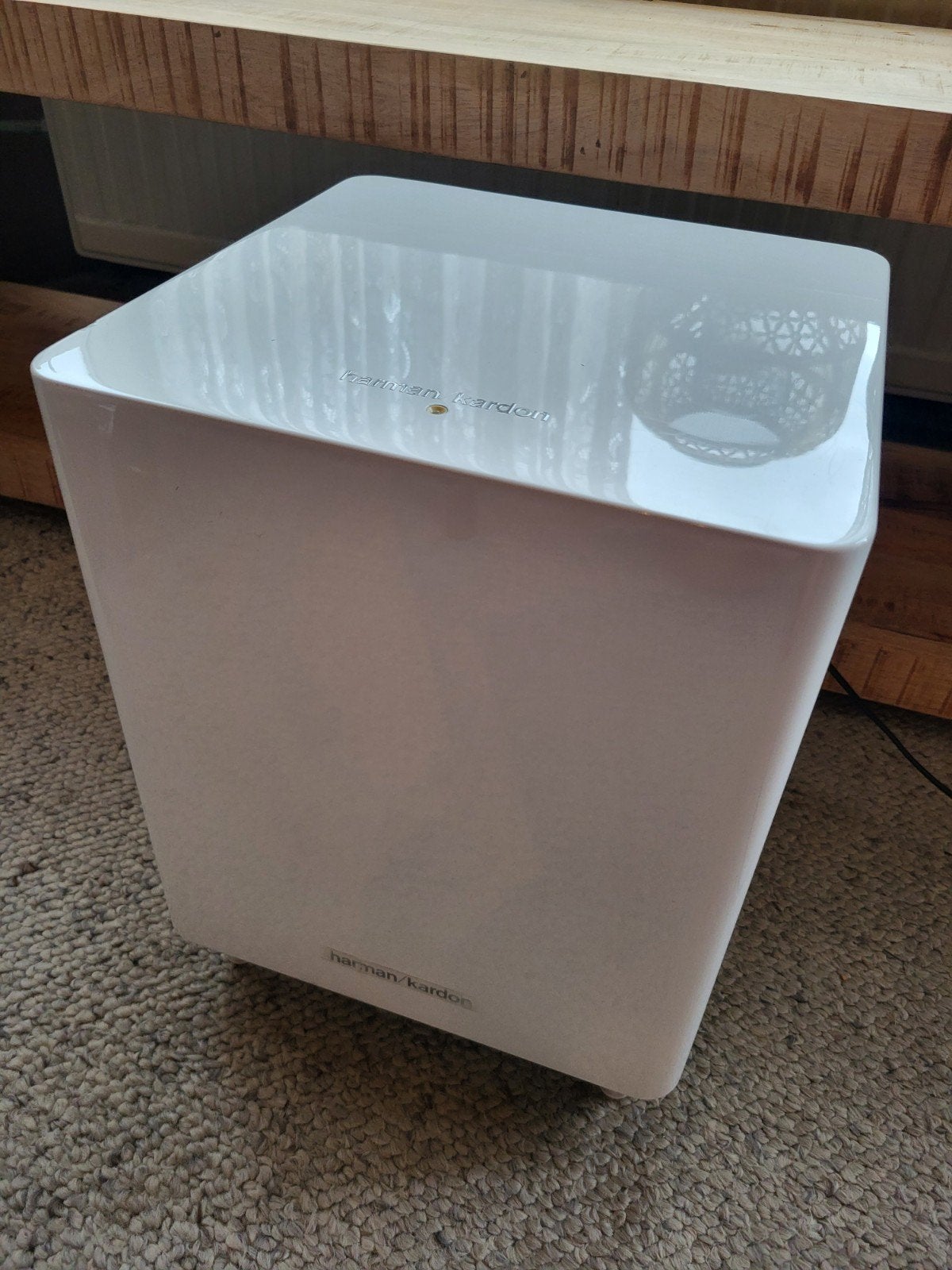 Harman Kardon HKTS210SUB/230 Subwoofer White Edition, Audio, Tv en Foto, Luidsprekers, Subwoofer, Overige merken, Ophalen of Verzenden