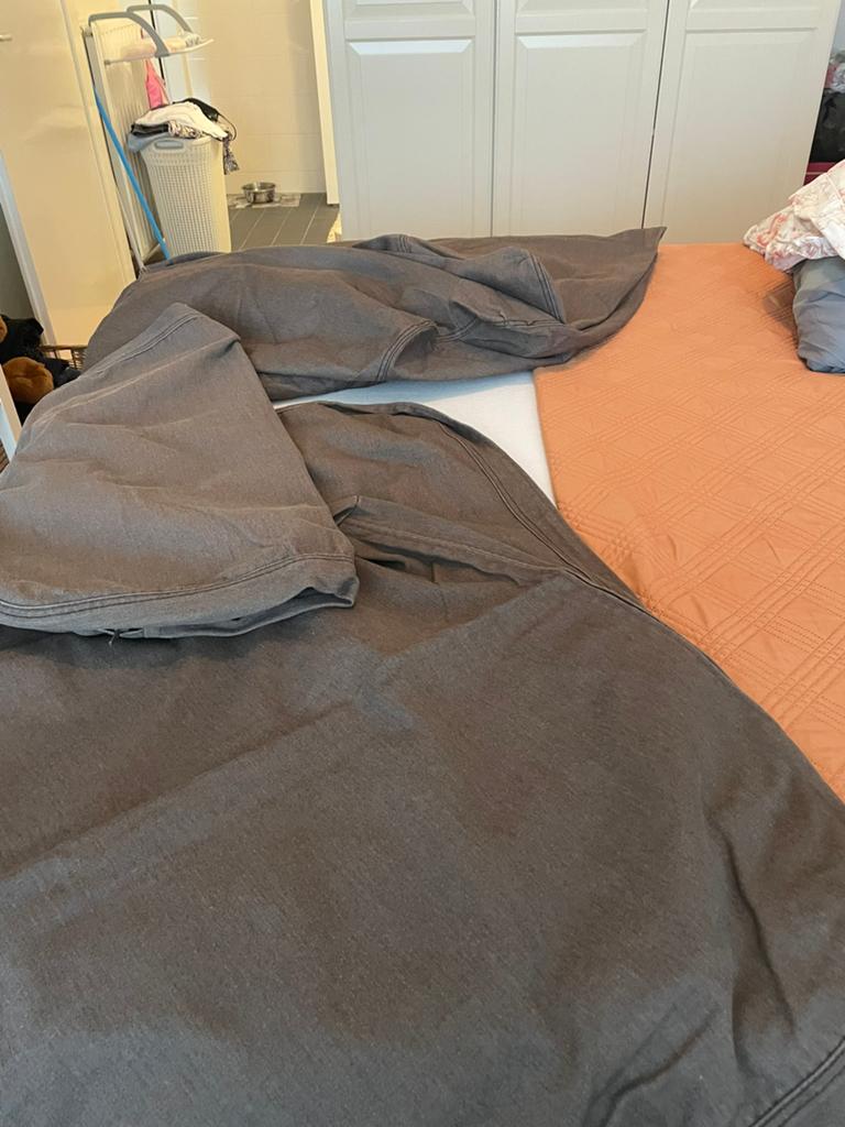 Hoes Ektorp 2-zit., Huis en Inrichting, Banken | Voetenbanken en Poefen, Ophalen, Gebruikt