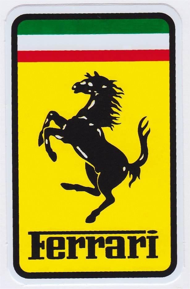 Ferrari sticker #3, Verzenden