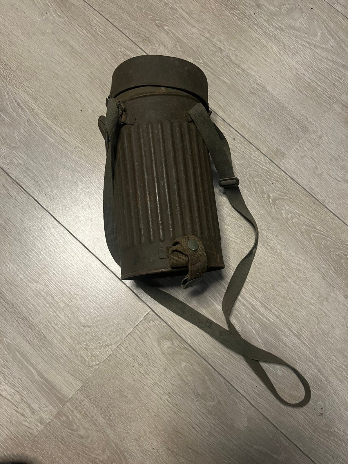 Duits gasmasker origineel uit de tweede wereld oorlog., Ophalen of Verzenden, Duitsland, Overige typen