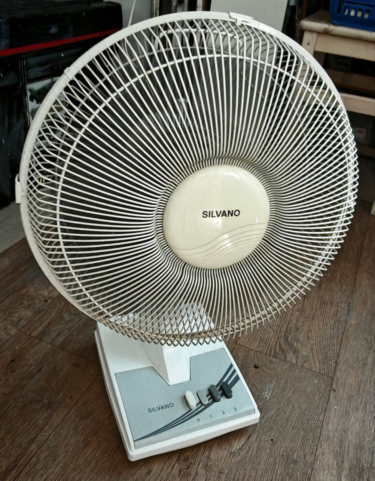 Handige functionele Silvano ventilator., Ophalen of Verzenden, Tafelventilator
