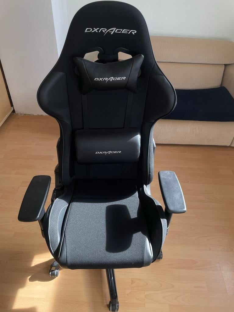 Nette DXRacer gamestoel - Zo goed als nieuw, Zwart, Ophalen of Verzenden, Zo goed als nieuw, Gaming bureaustoel