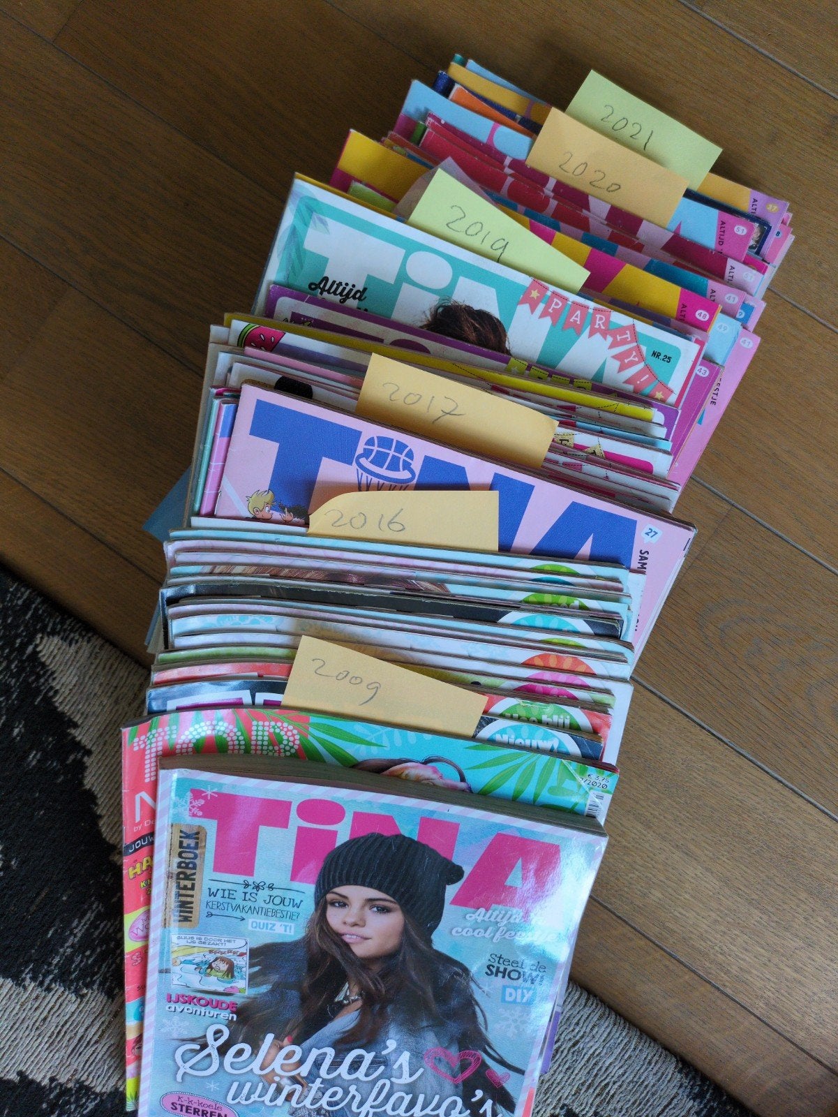 Grote collectie Tina tijdschriften (2009-2021), Ophalen, Gelezen, Damesbladen