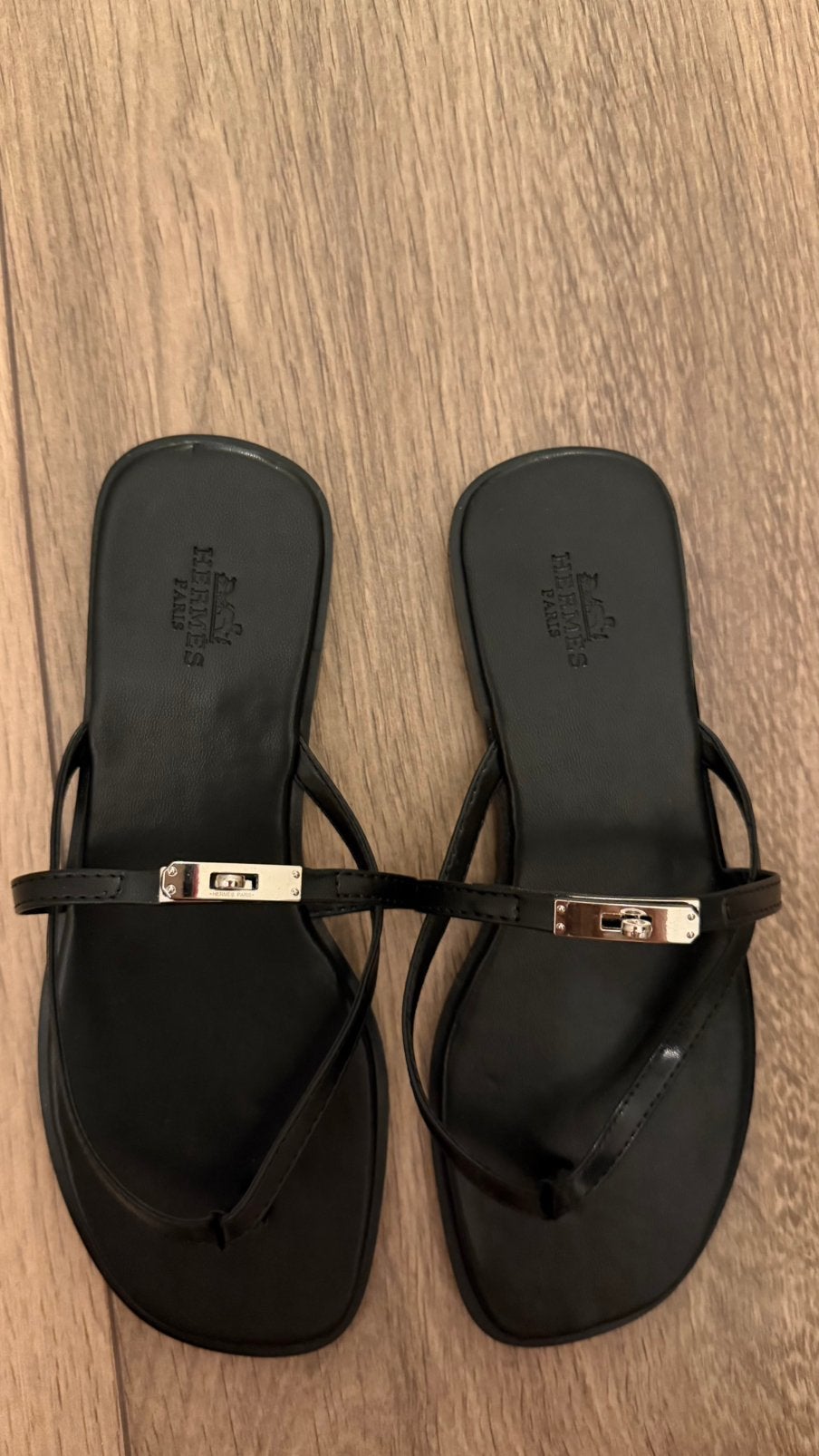 Hermes slippers 36, Kleding | Heren, Ophalen, Overige maten, Zwart