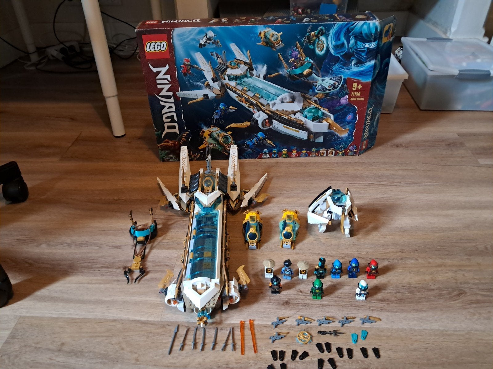 LEGO Ninjago Hydro Bounty 71756 - Complete set, Ophalen, Zo goed als nieuw, Overige merken